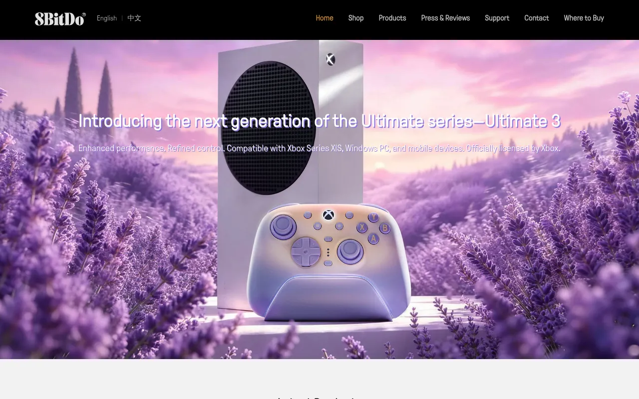 8BitDo screenshot