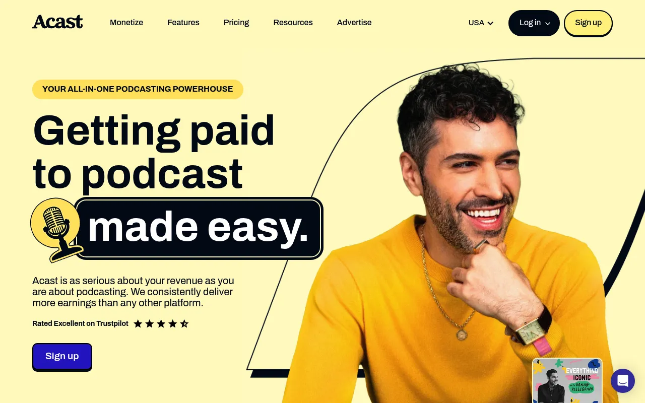 Acast screenshot