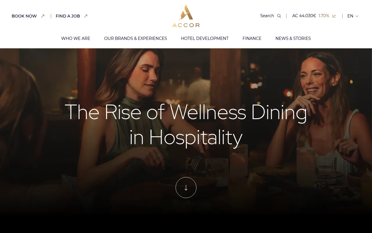 Accor Group screenshot
