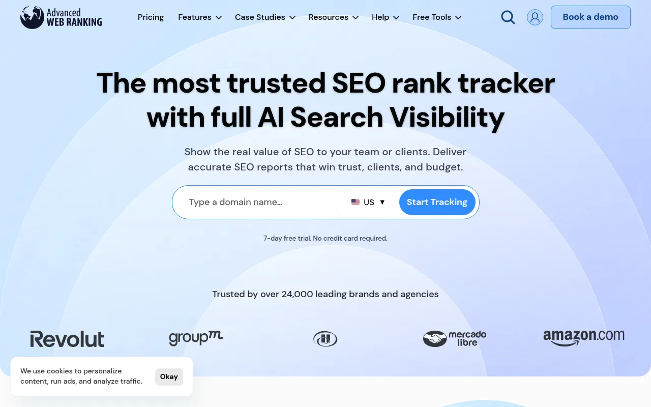 Advanced Web Ranking screenshot