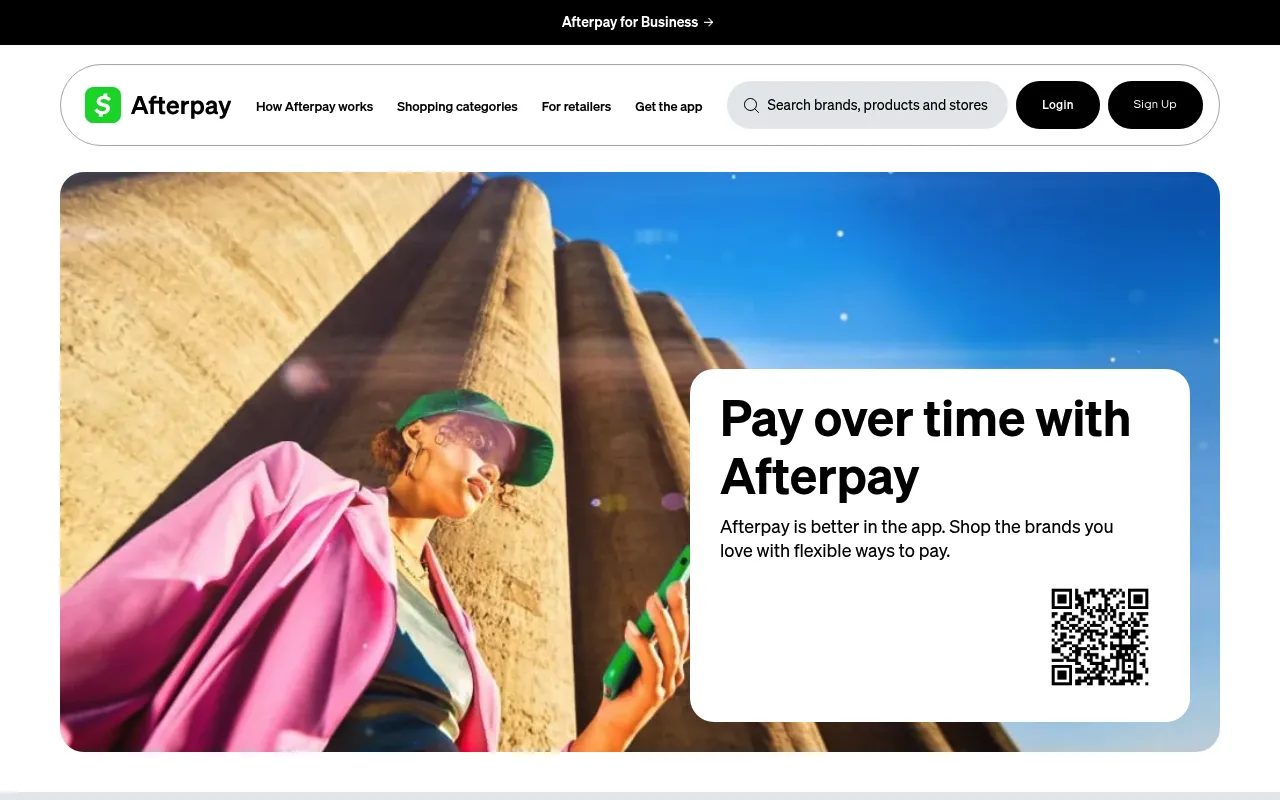 Afterpay screenshot