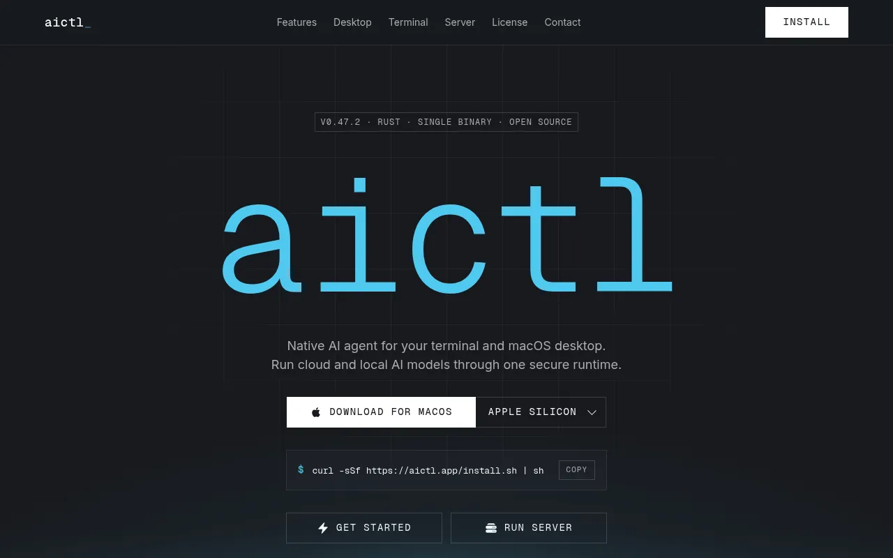 aictl screenshot