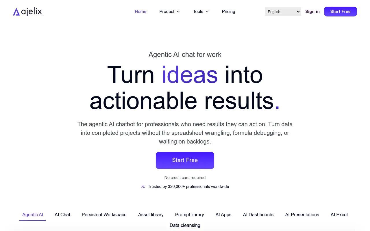 Ajelix screenshot