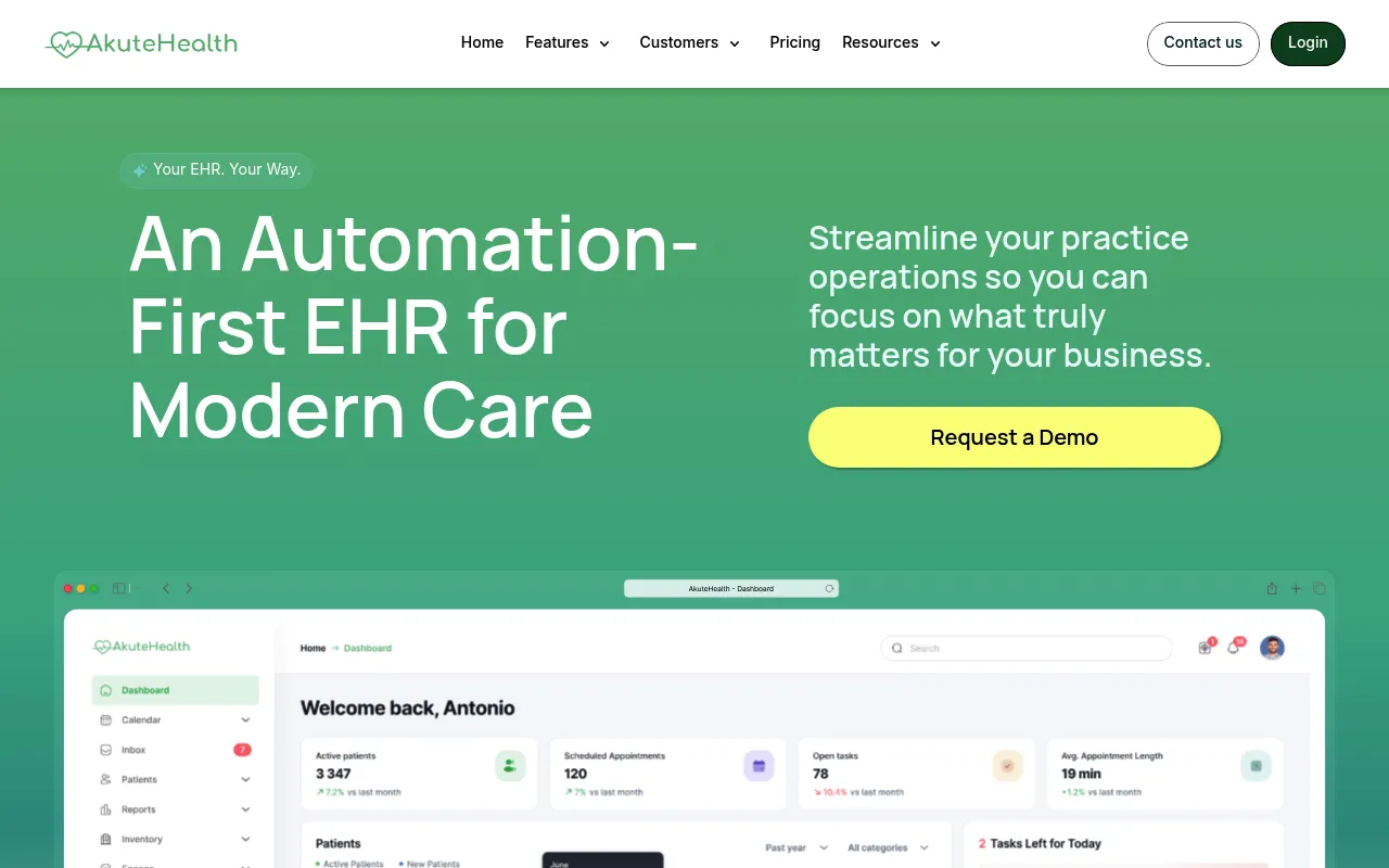 Akute Health screenshot