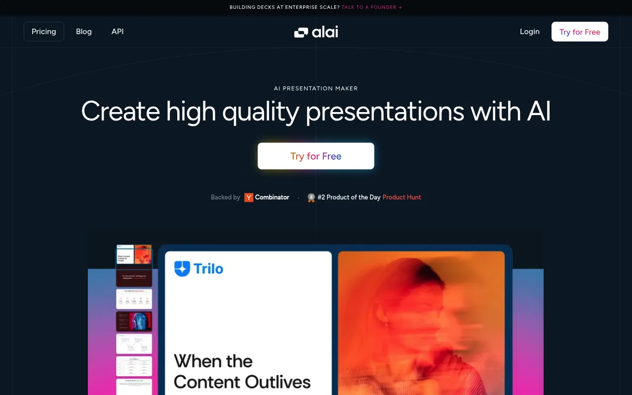 Alai screenshot