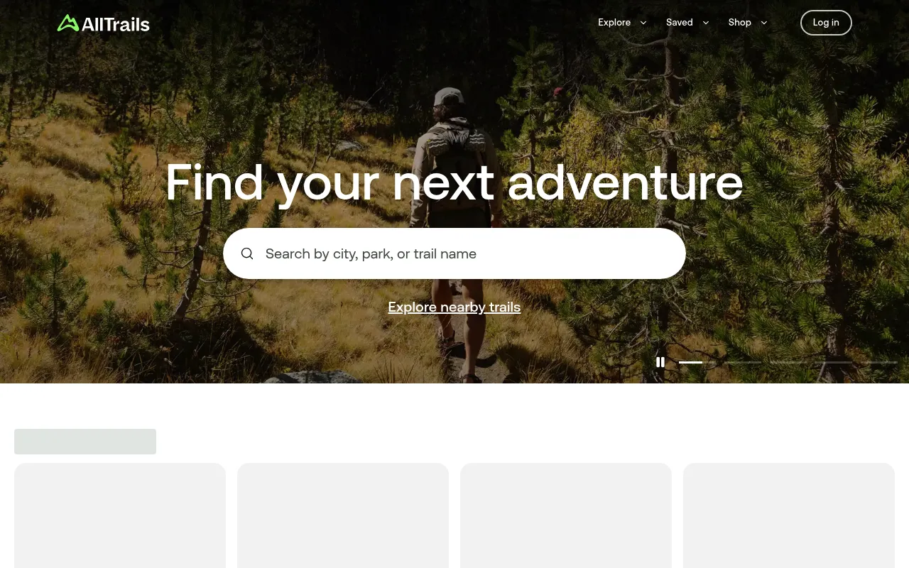 AllTrails screenshot