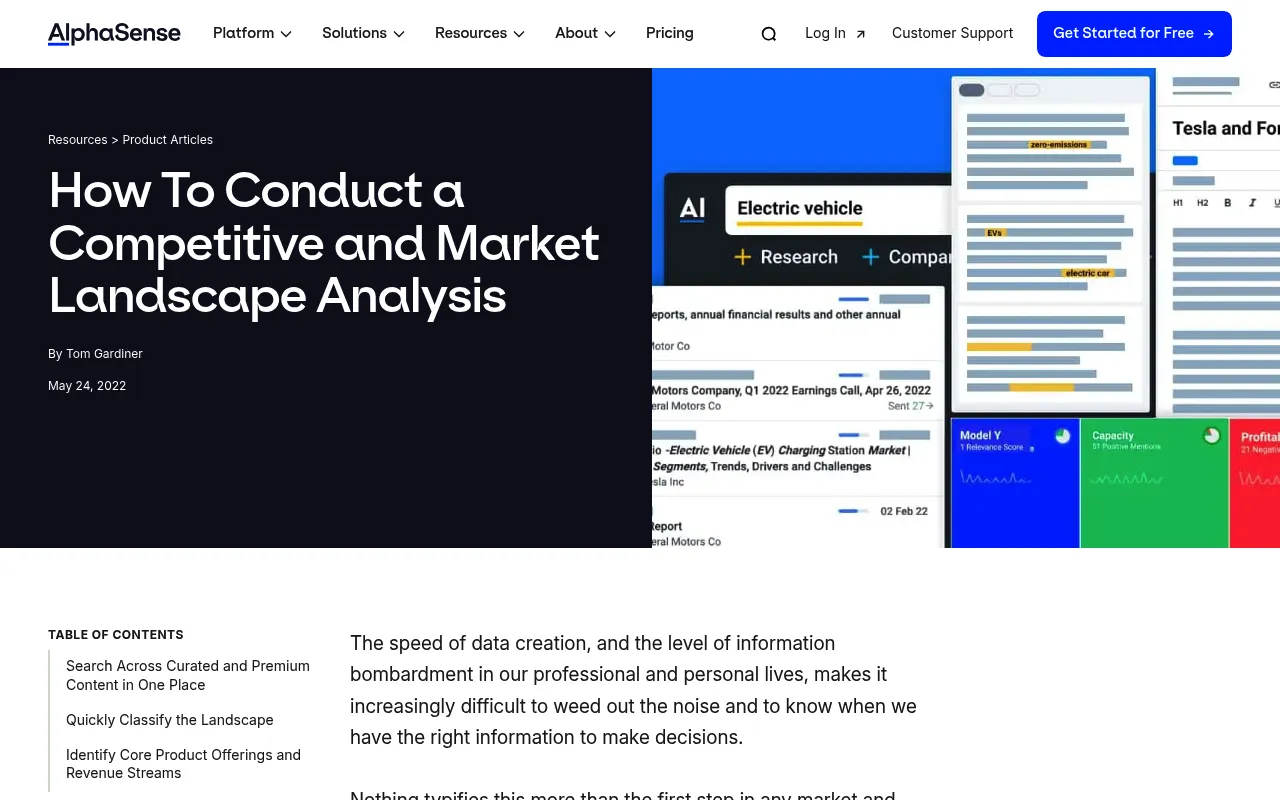 AlphaSense screenshot