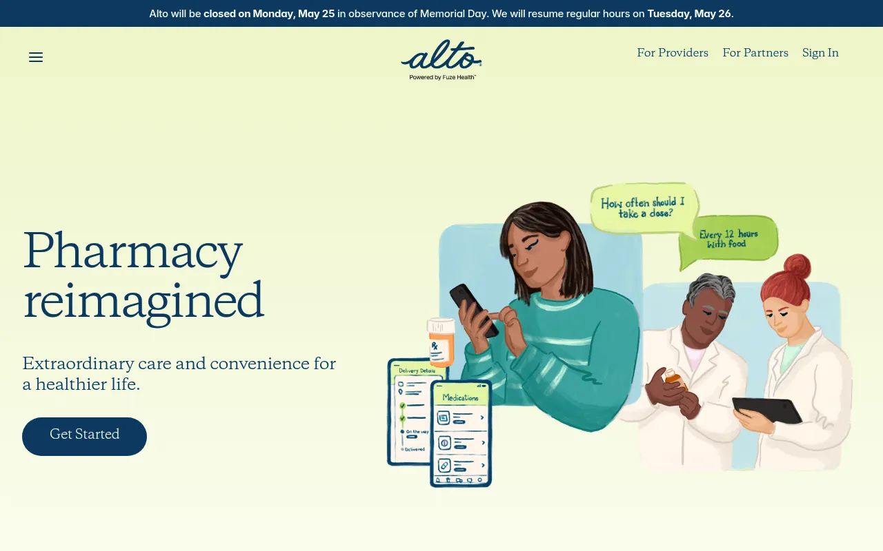 Alto Pharmacy screenshot