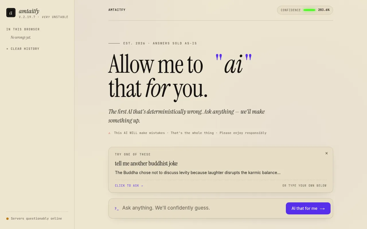 AMTAITFY screenshot