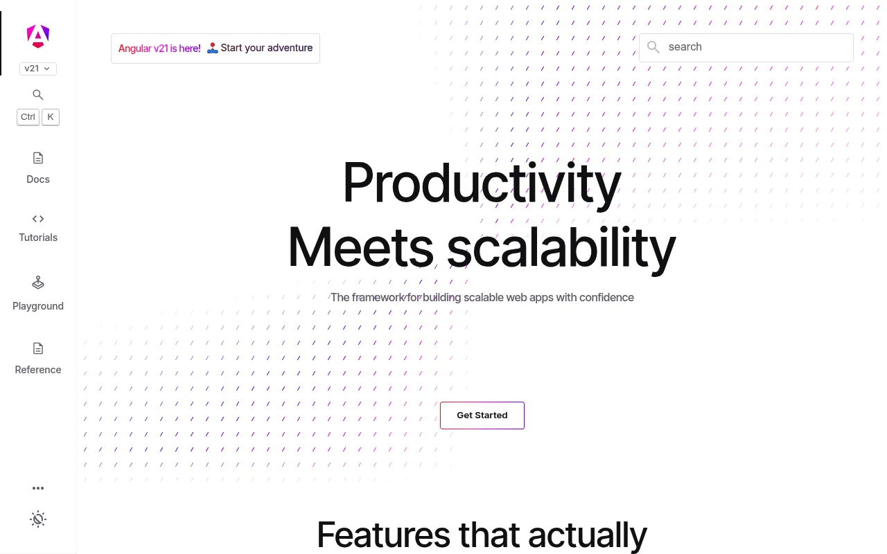 Angular screenshot
