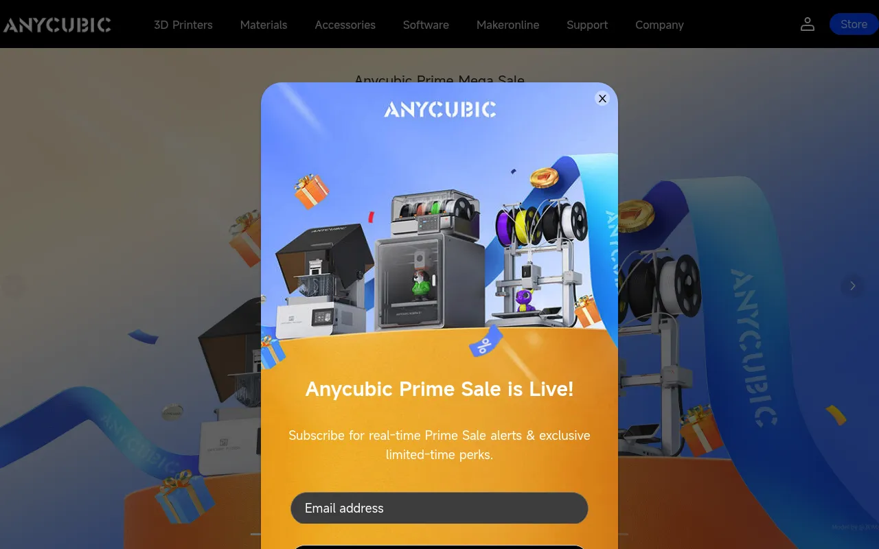 Anycubic screenshot