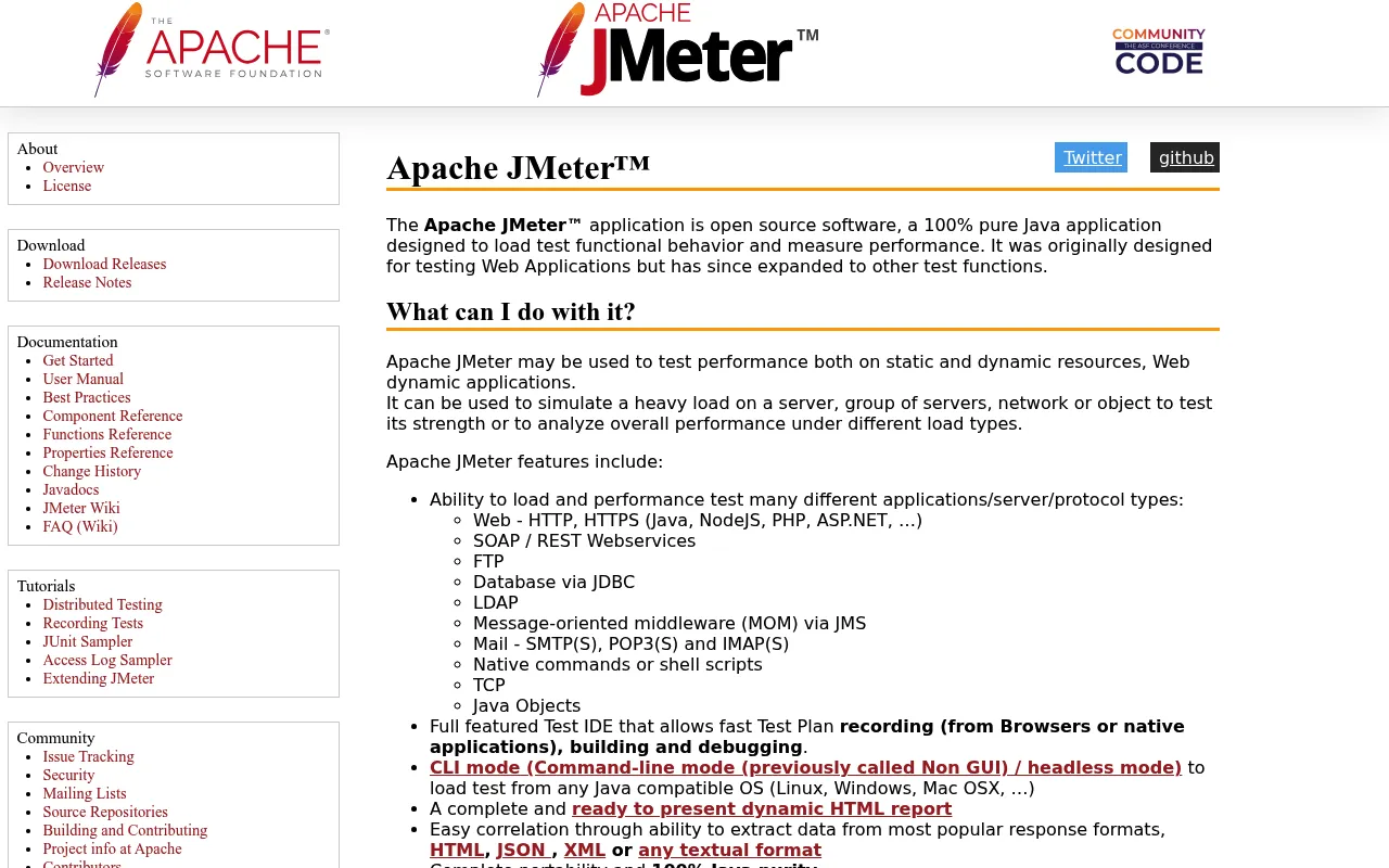Apache JMeter screenshot