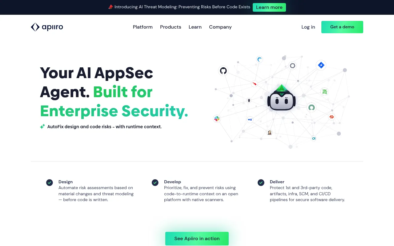 Apiiro screenshot