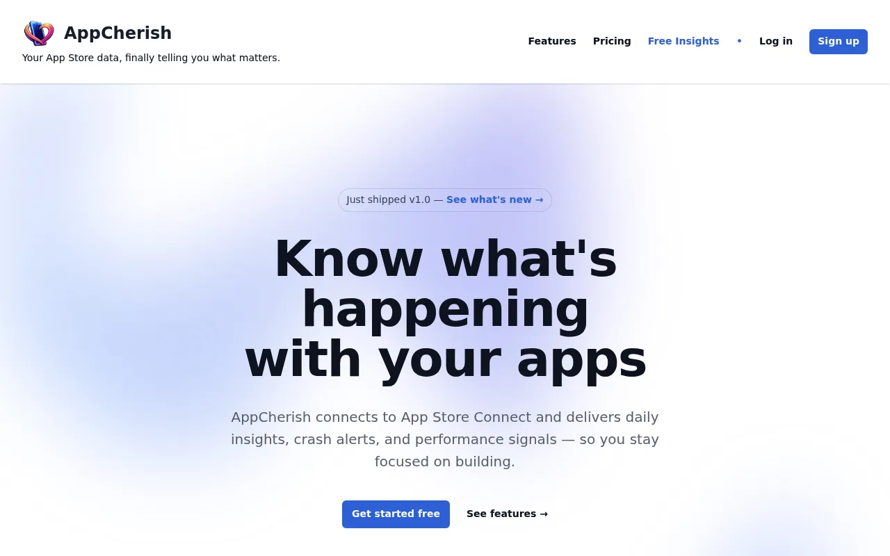 AppCherish screenshot