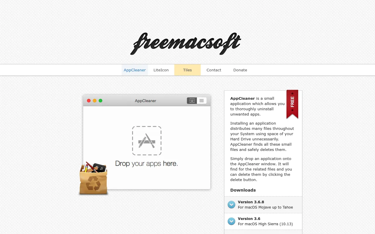 AppCleaner screenshot