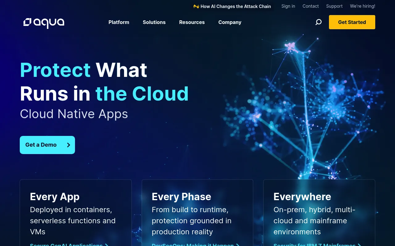 Aqua Security screenshot