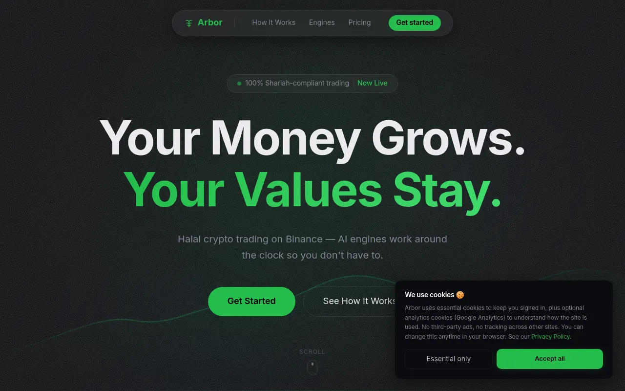 Arbor screenshot