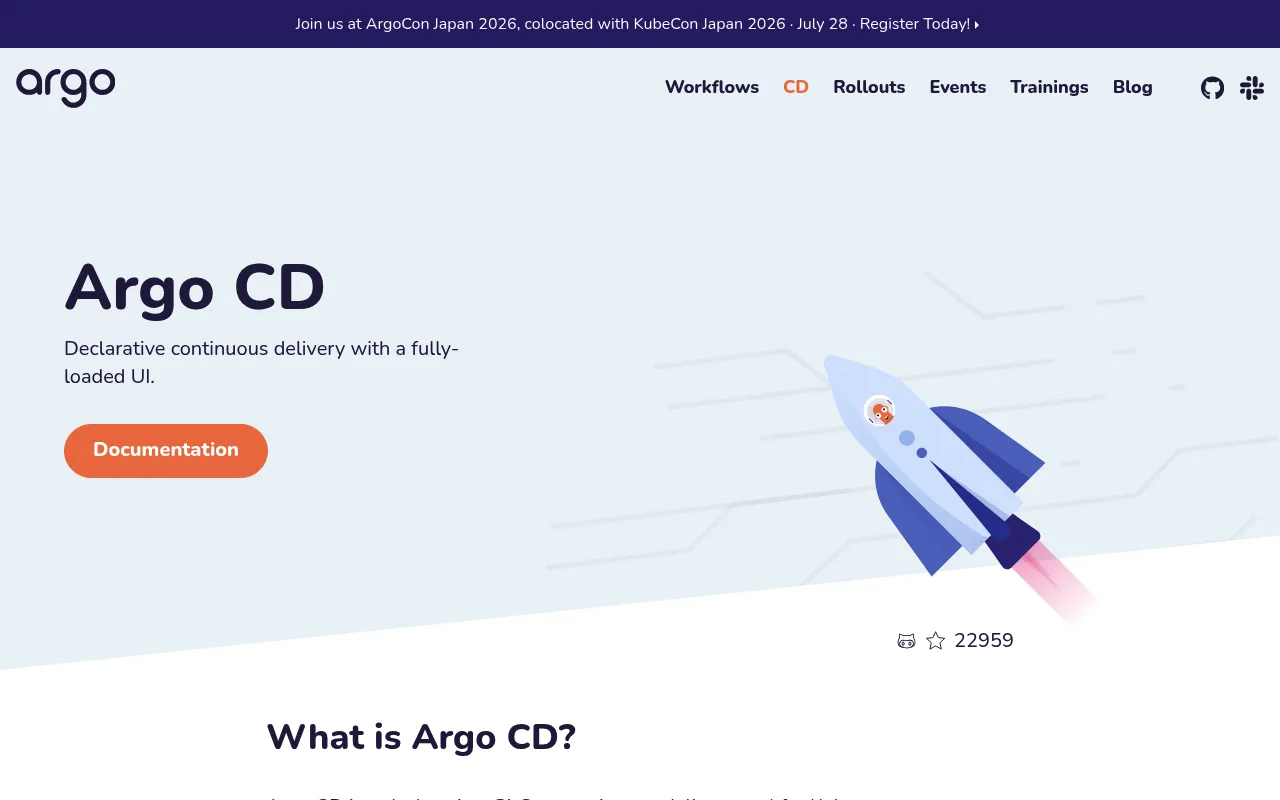 Argo CD screenshot