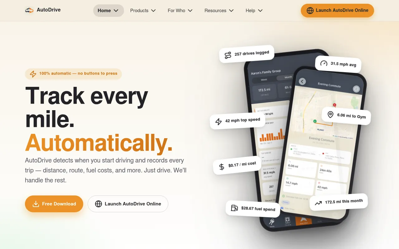 AutoDrive screenshot