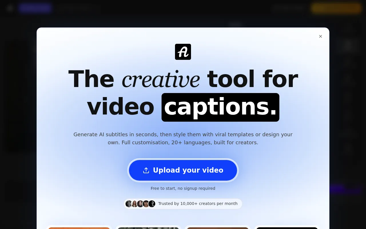 AutoSubtitles screenshot