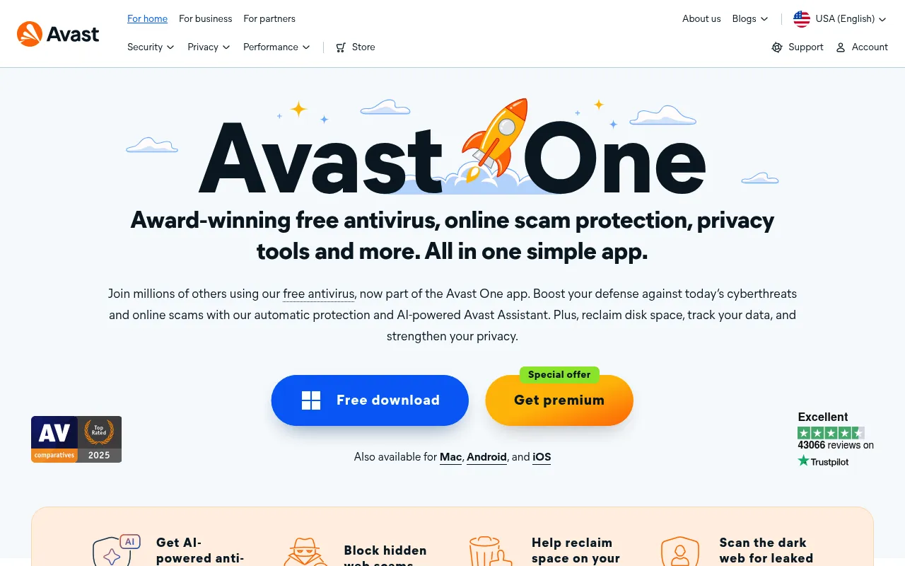 Avast screenshot