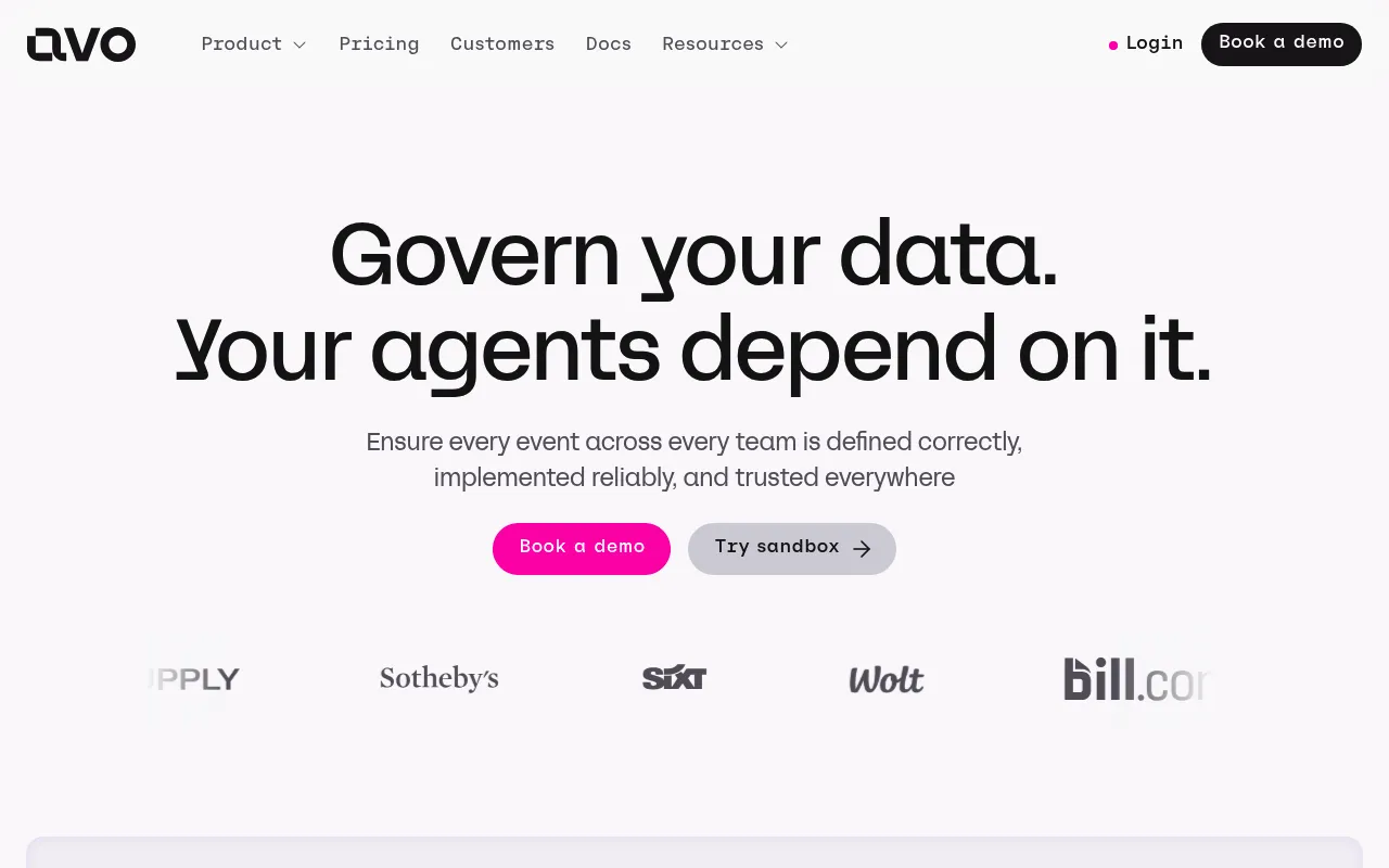 Avo screenshot