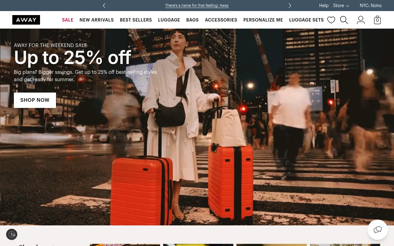 Away screenshot