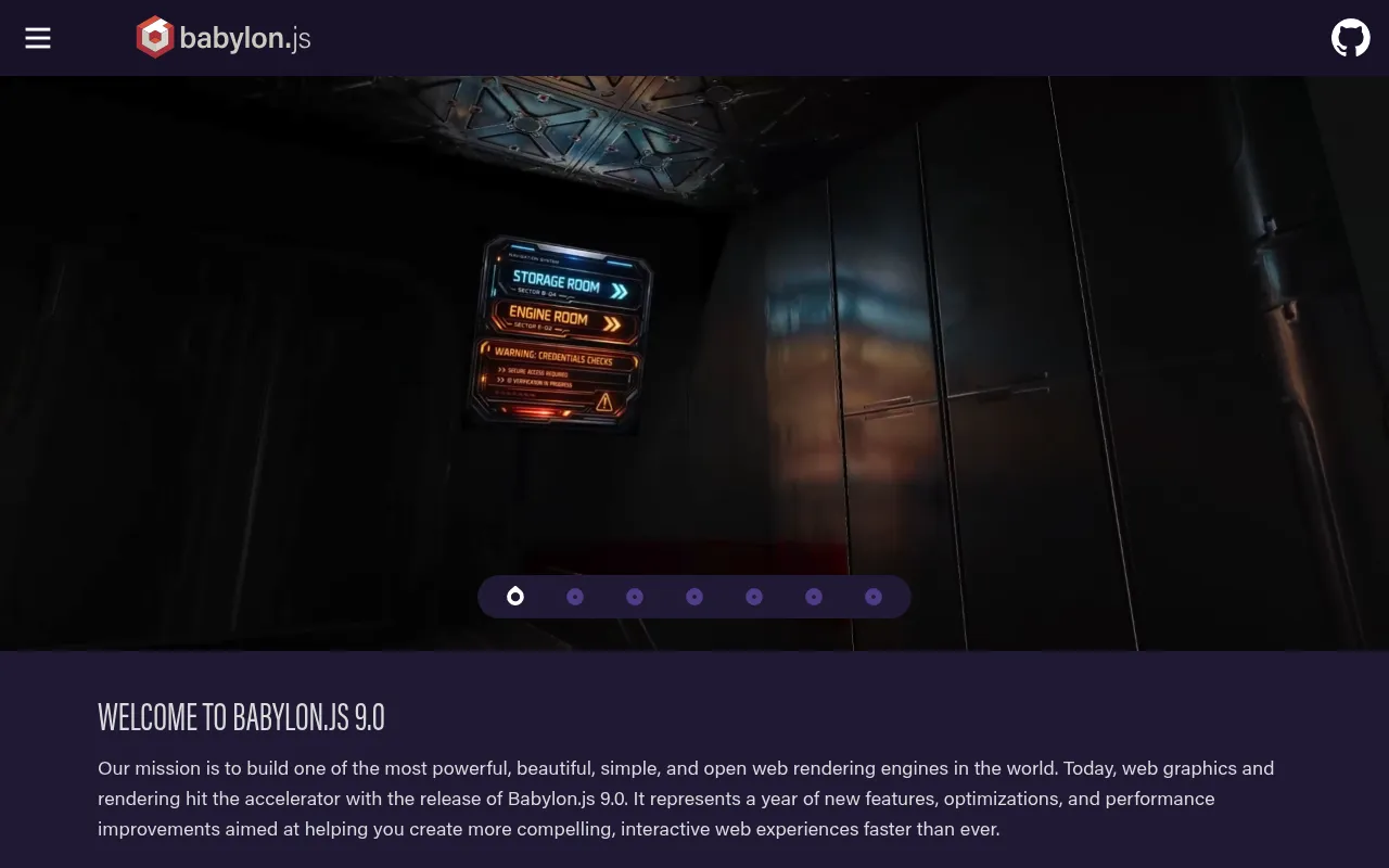 Babylon.js screenshot
