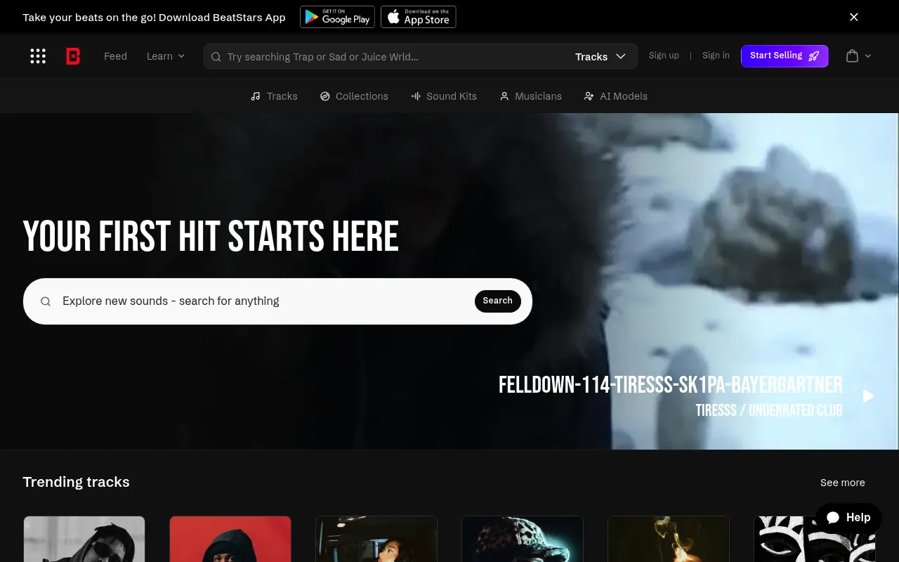 BeatStars screenshot