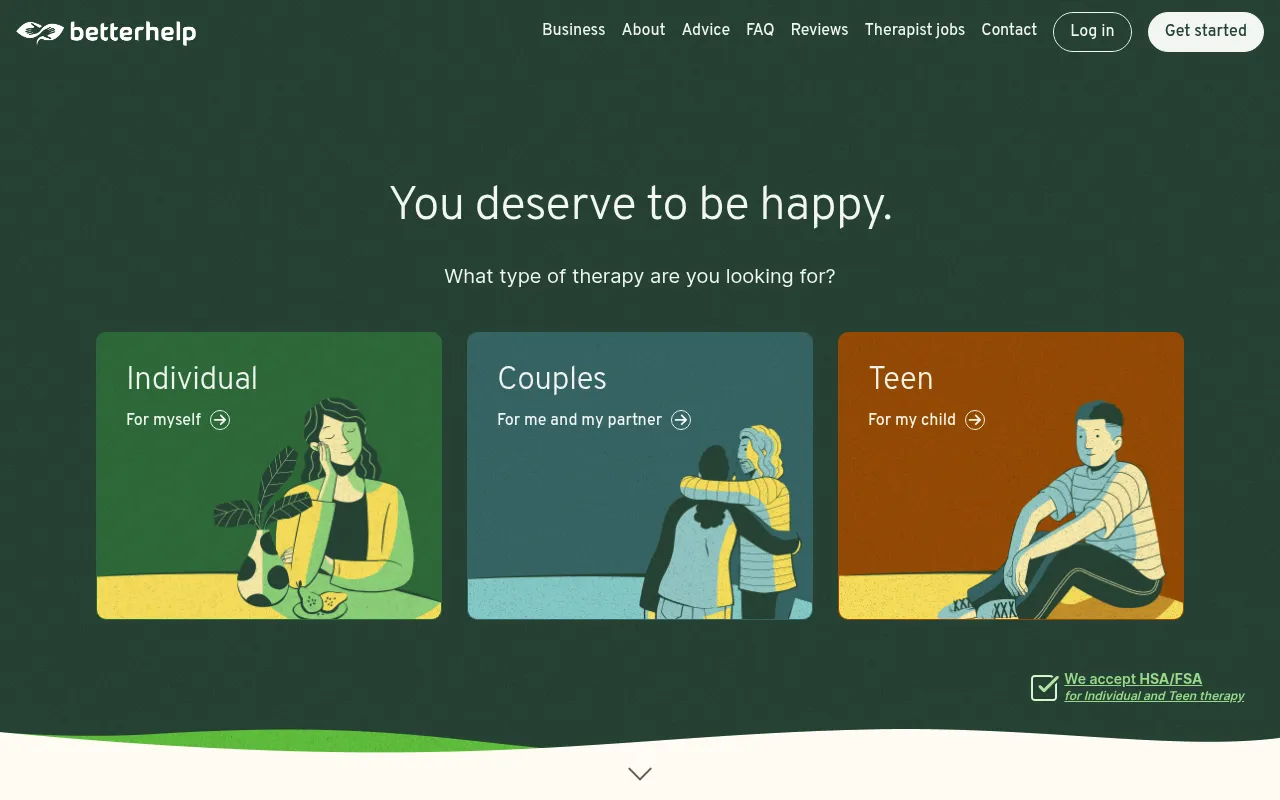 BetterHelp screenshot