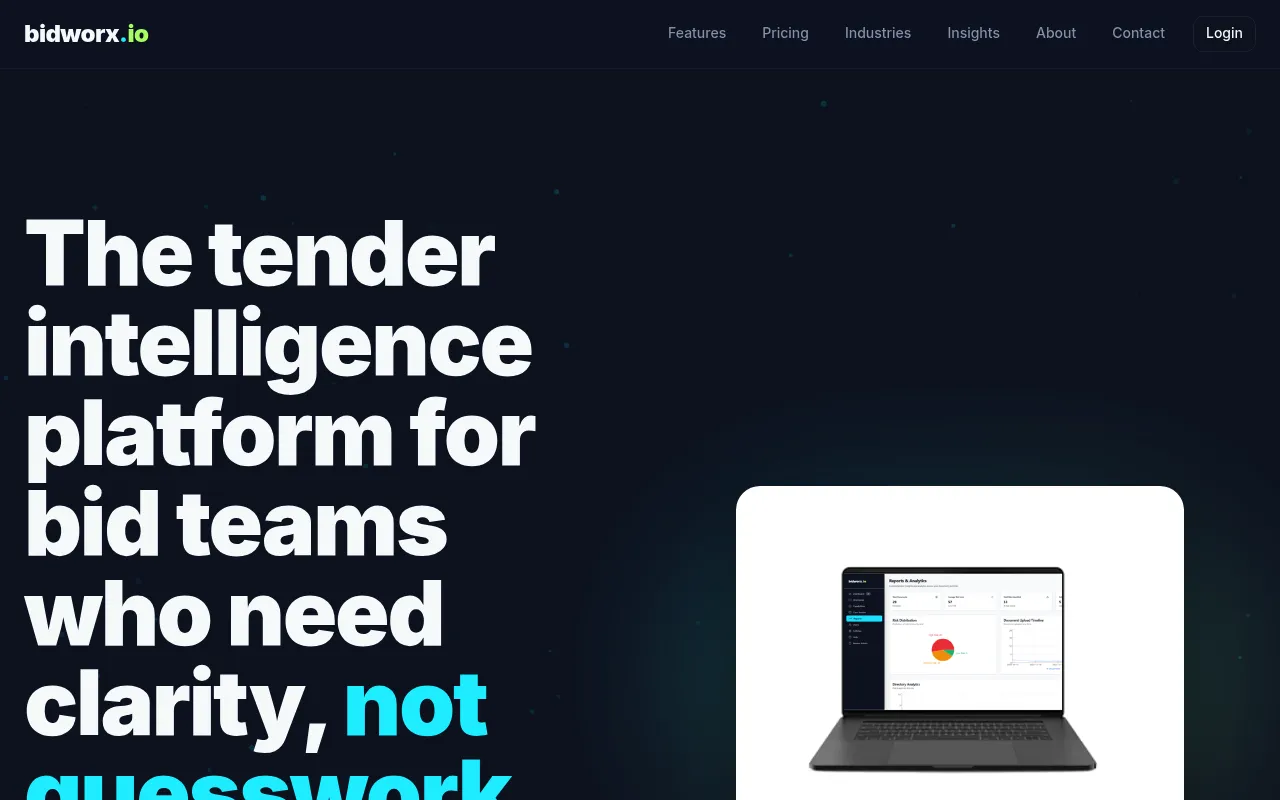 bidworx screenshot