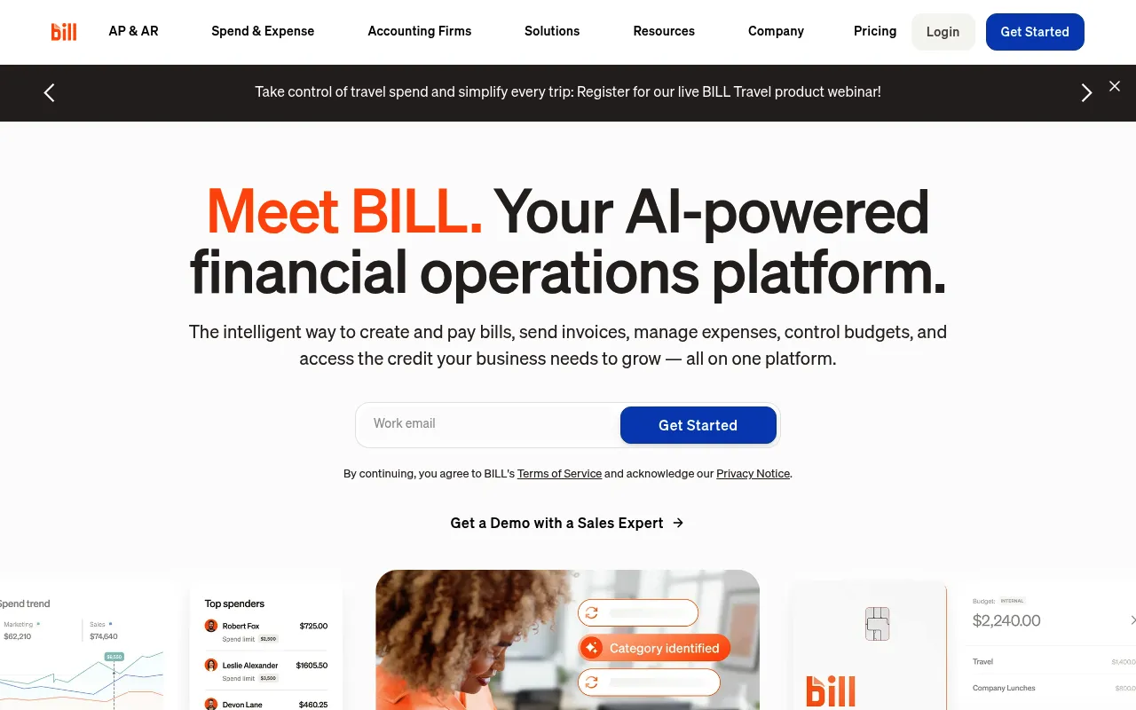 BILL screenshot