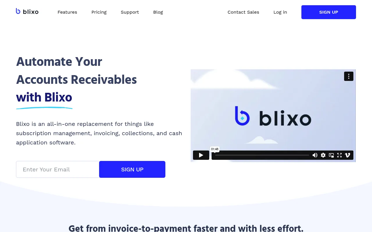 Blixo screenshot