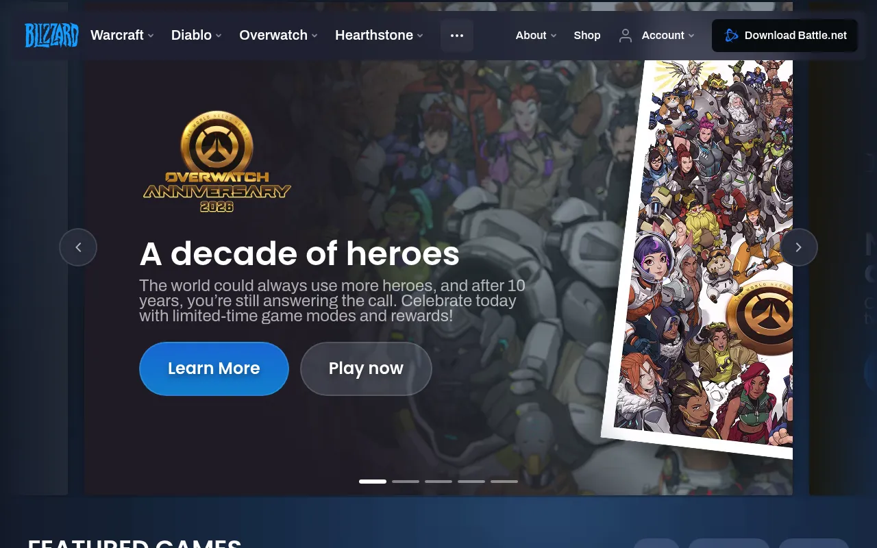 Blizzard Entertainment screenshot