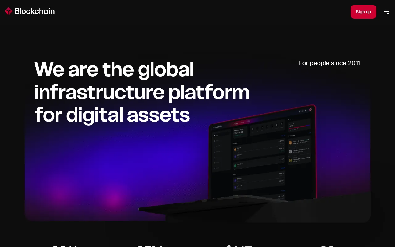 Blockchain.com screenshot
