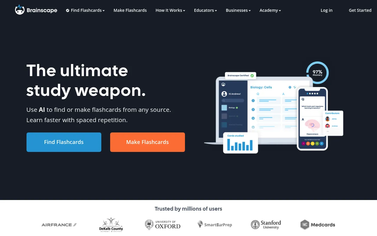 Brainscape screenshot