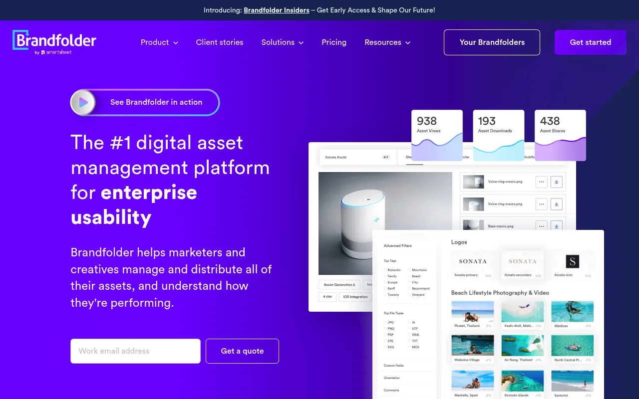 Brandfolder screenshot