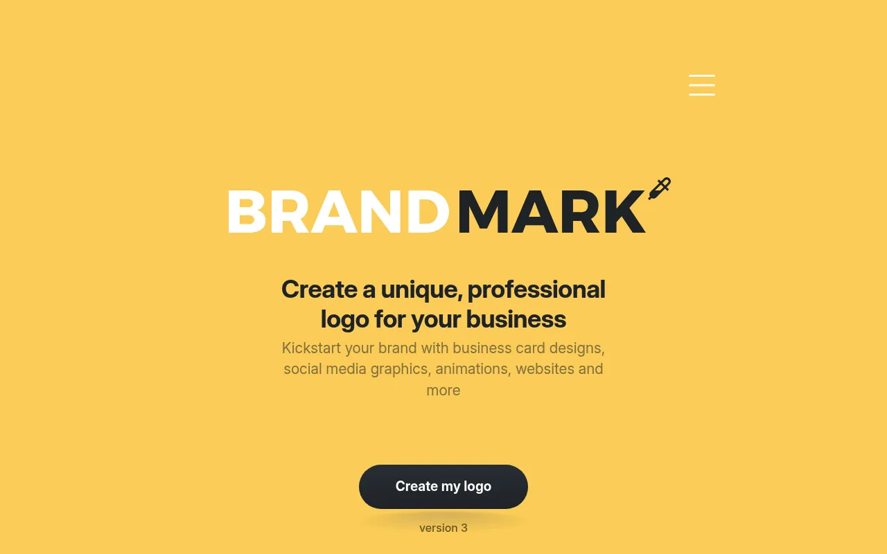 Brandmark screenshot