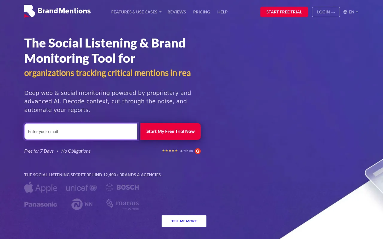 BrandMentions screenshot