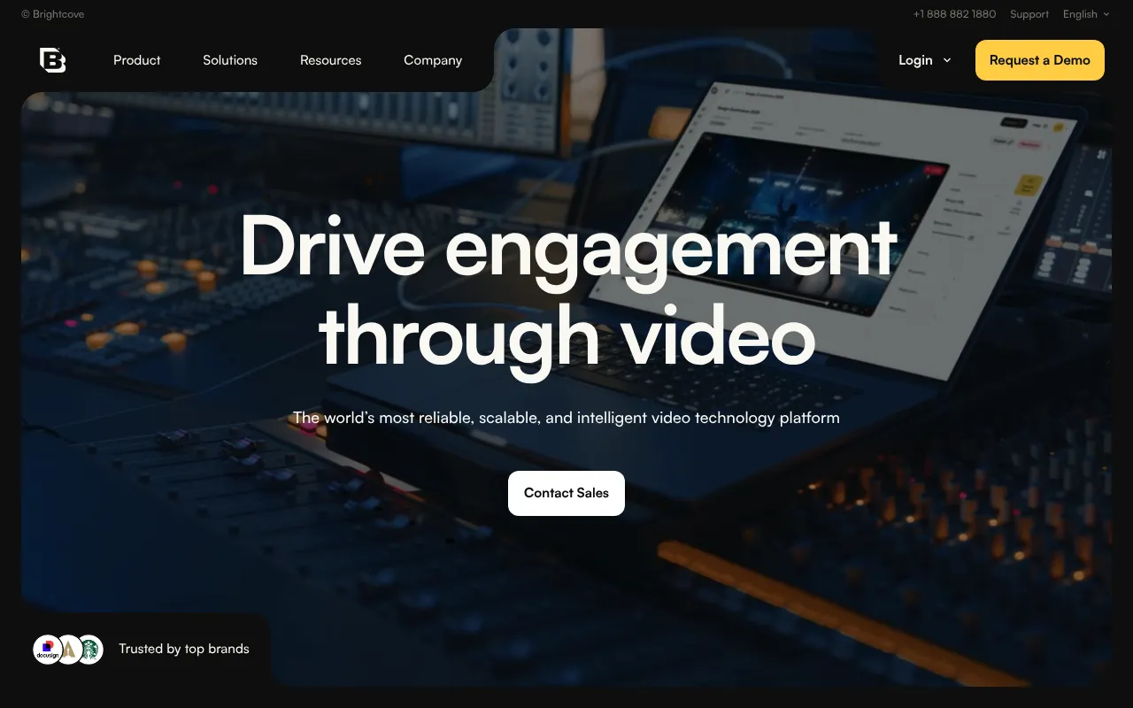 Brightcove screenshot