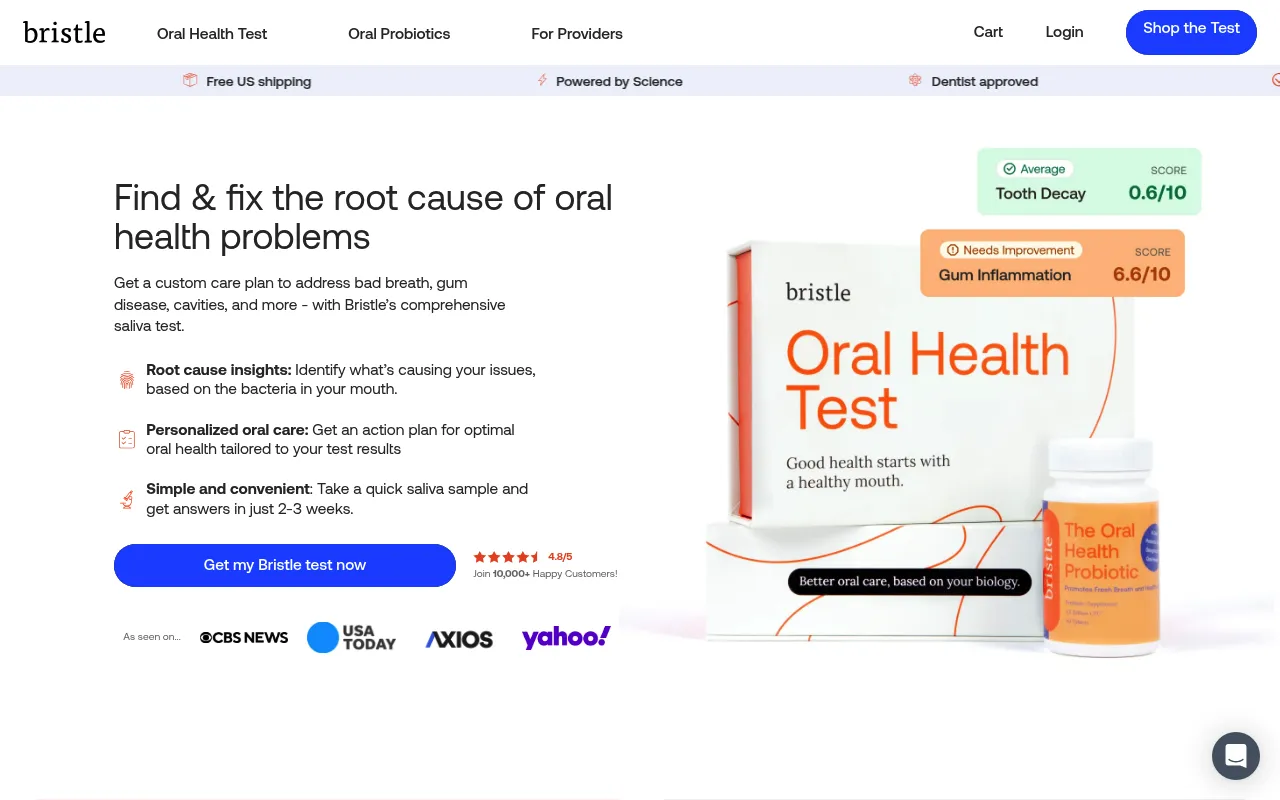 Bristle Health screenshot