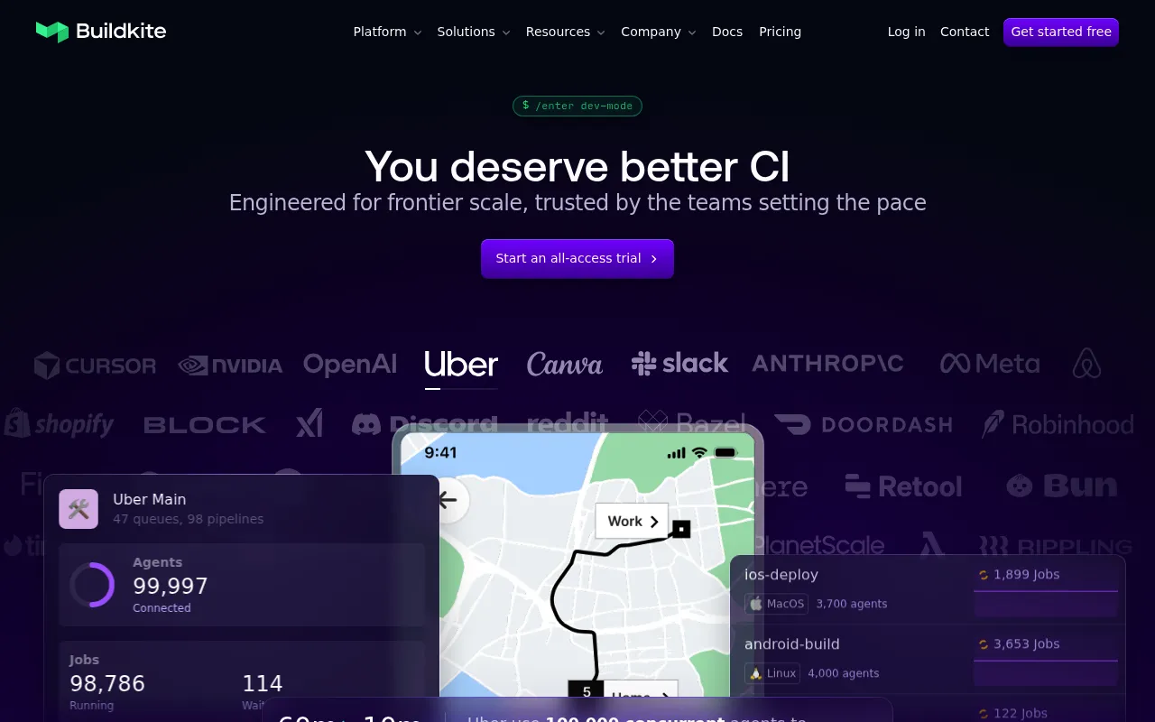 Buildkite screenshot