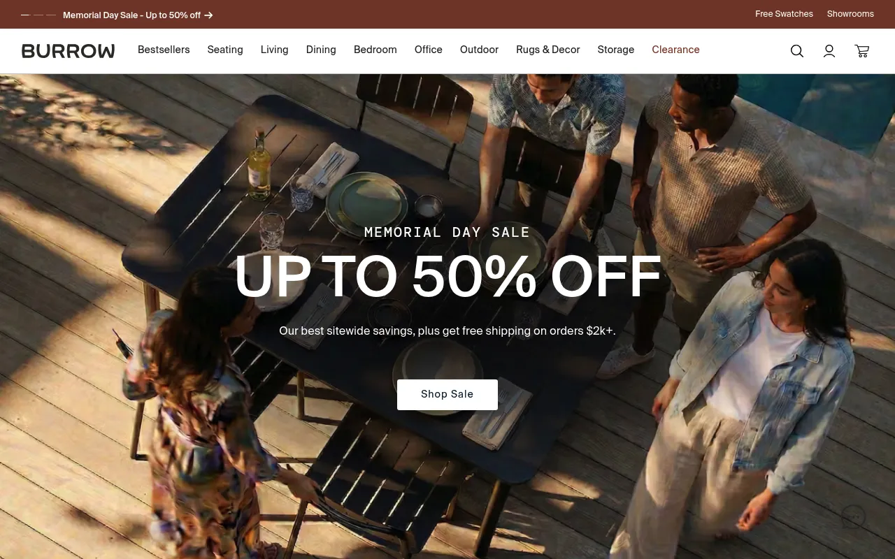 Burrow screenshot