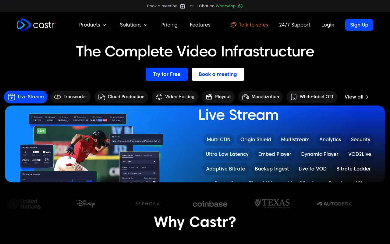 Castr screenshot