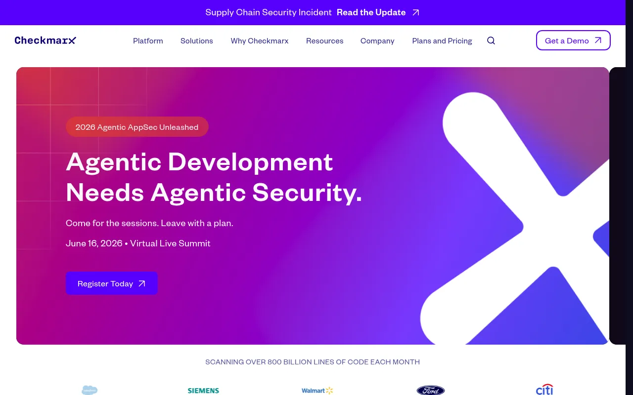 Checkmarx screenshot
