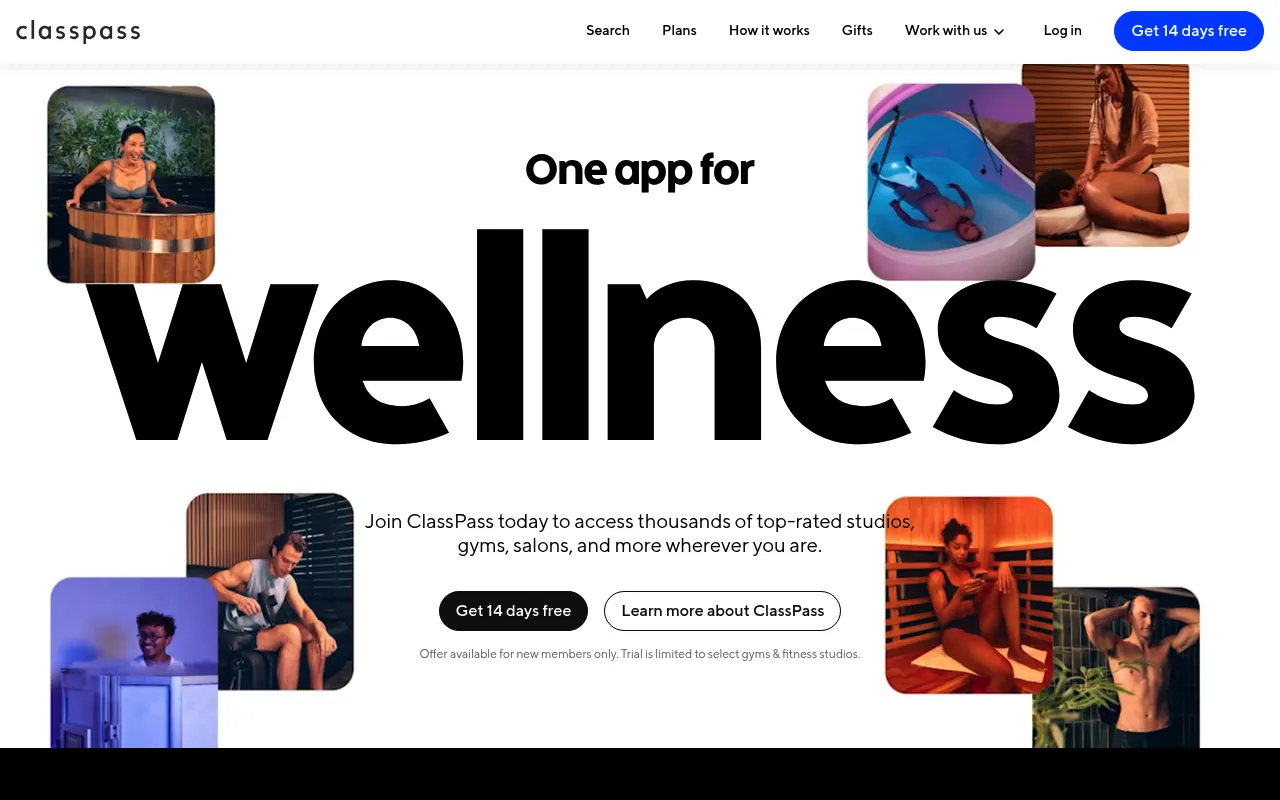 ClassPass screenshot