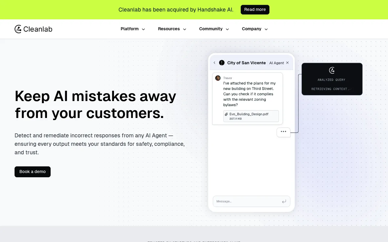 Cleanlab screenshot