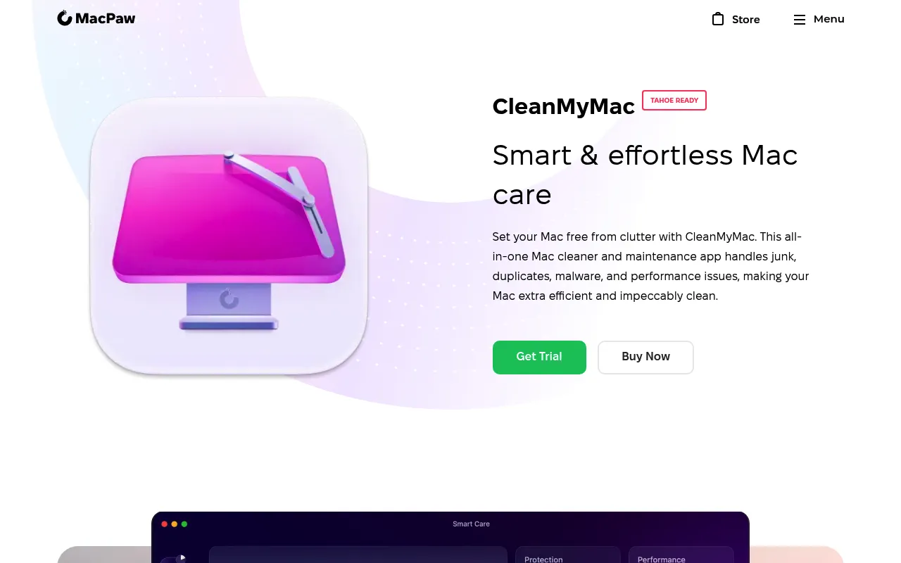 CleanMyMac screenshot