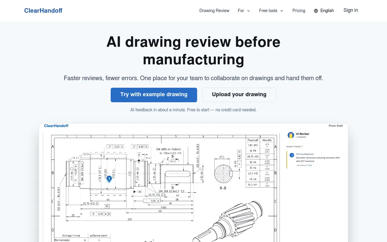 ClearHandoff screenshot