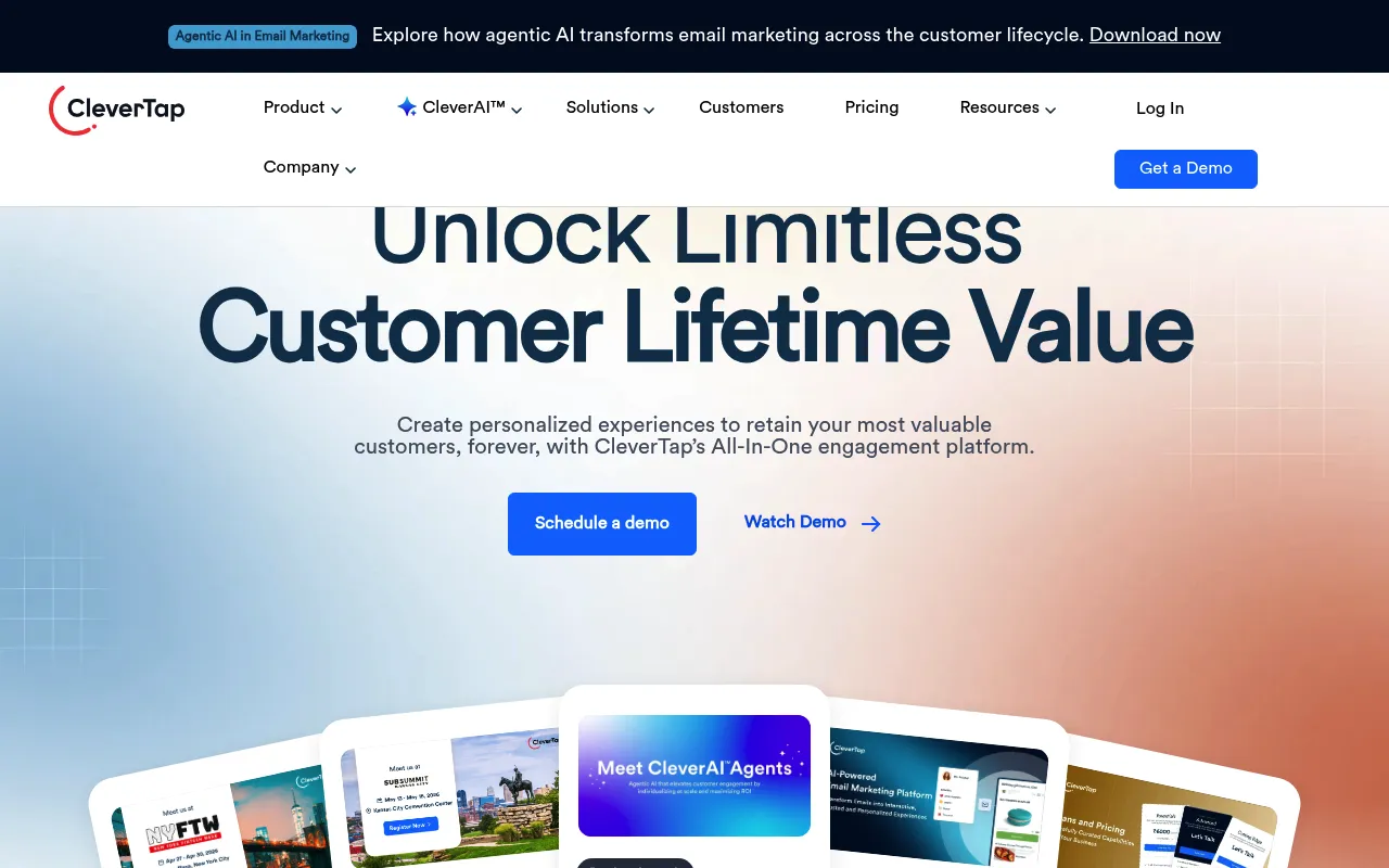 CleverTap screenshot